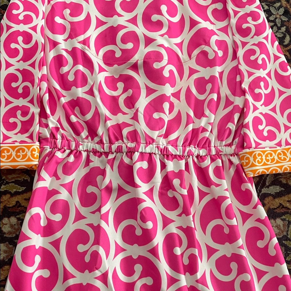 Gretchen Scott Twist and Shout Dress in the Heaven's Gate Arabesque pattern - Picture 5 of 6